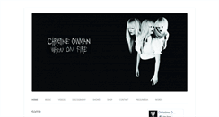 Desktop Screenshot of christineowman.com